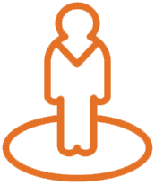not for profit icon orange