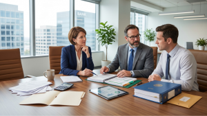 CPA explaining the differences between a compilation, review, and audit for Massachusetts business loan requirements and bank financing applications.